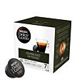 Nescafé Espresso Intenso Packung und Kapsel für Dolce Gusto
