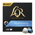 L'OR Decaffeinato XL Packung und Kapsel für Nespresso
