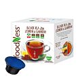 FoodNess Black Tea Lemon & Saffron Packung und Kapsel für Dolce Gusto
