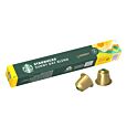 Starbucks Sunny Day Blend Lungo Packung und Kapsel für Nespresso
