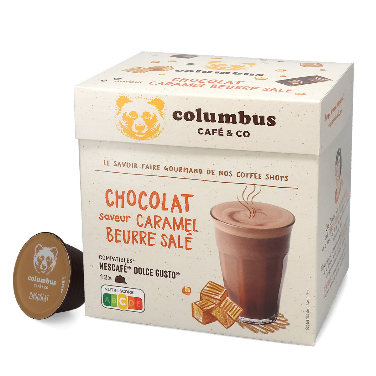 Trinkschokolade\u0020mit\u0020Salted\u002DCaramel\u002DGeschmack\u0020\u002D\u0020Columbus