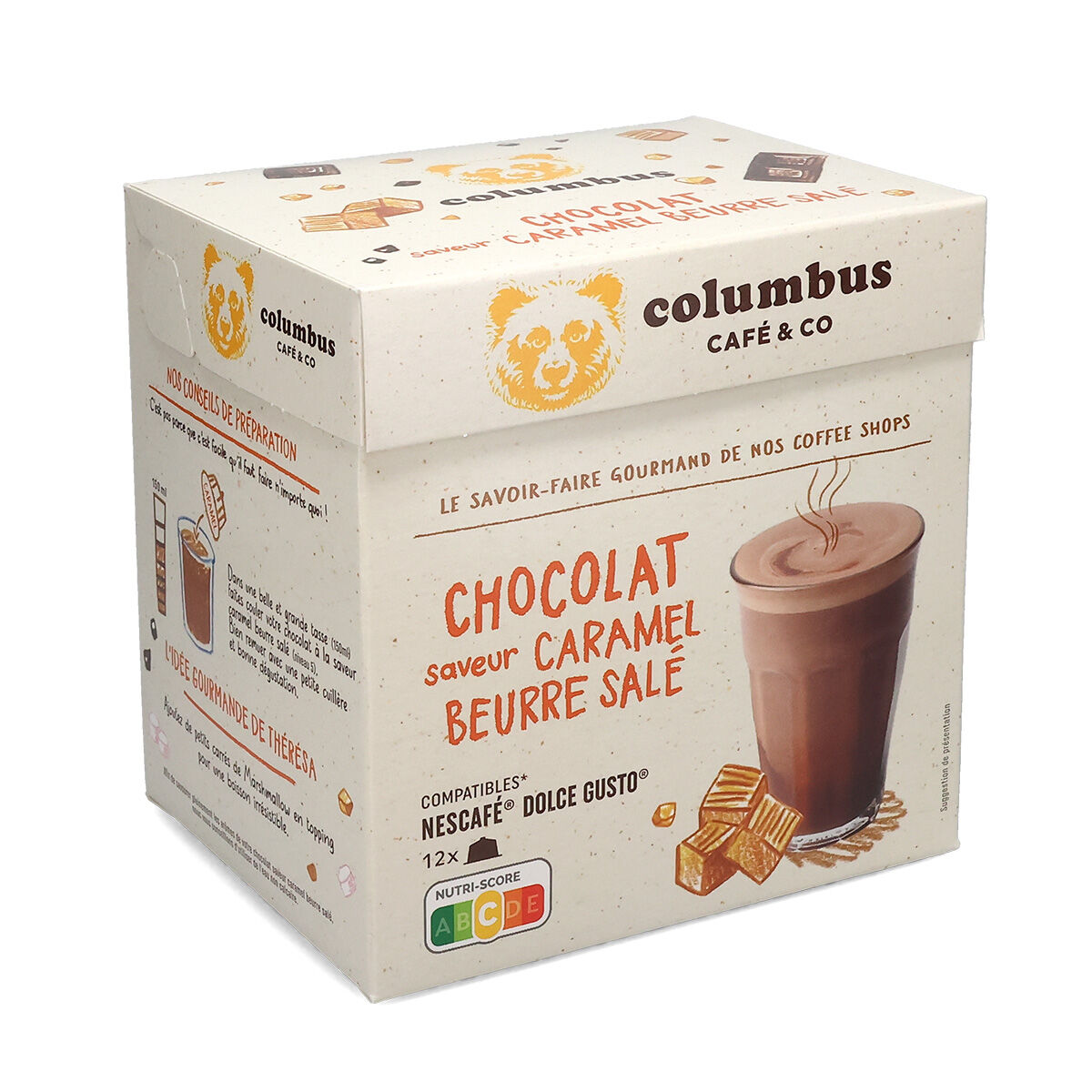 Trinkschokolade\u0020mit\u0020Salted\u002DCaramel\u002DGeschmack\u0020\u002D\u0020Columbus