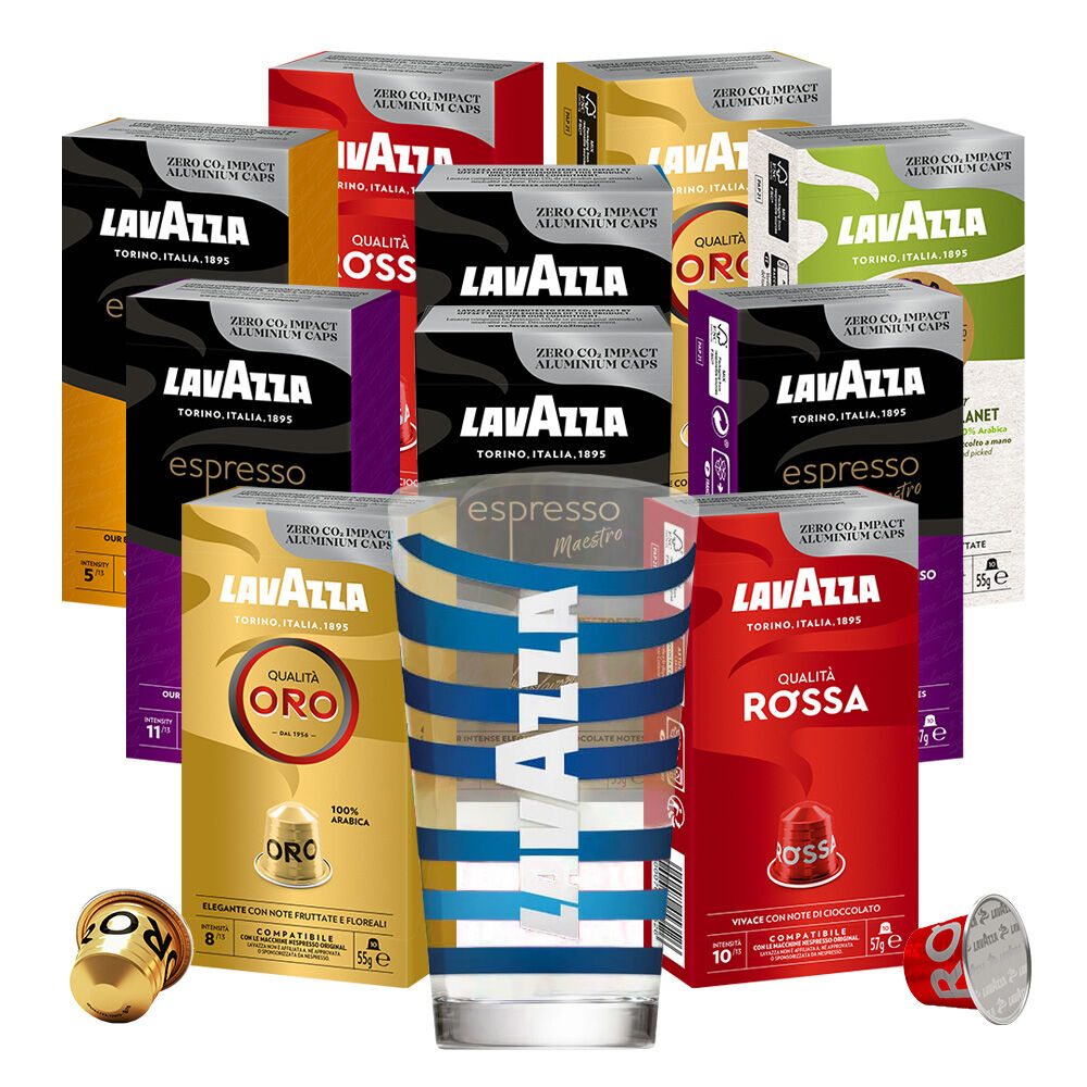 Lavazza\u0020Starterpaket\u0020f\u00FCr\u0020Nespresso\u00AE